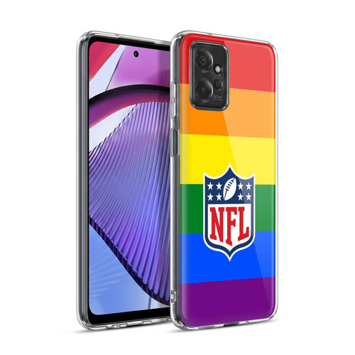 NFL Shield Pride Soft Gel Case for Motorola Moto G Power (2023)