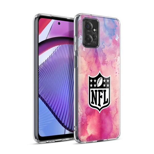 NFL Shield Watercolor Soft Gel Case for Motorola Moto G Power (2023)