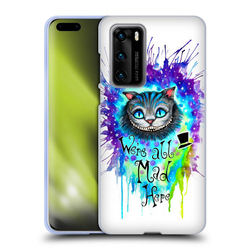 Pixie Cold Cats We Are All Mad Here Soft Gel Case for Huawei P40 5G