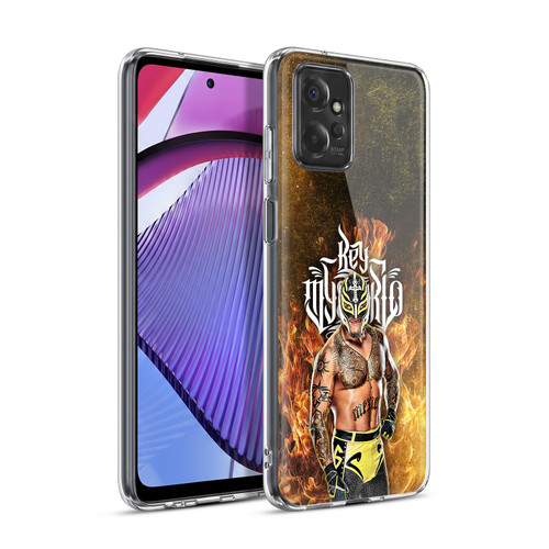 WWE Rey Mysterio Portrait Soft Gel Case for Motorola Moto G Power (2023)