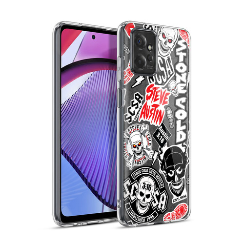 WWE Stone Cold Steve Austin Icons Soft Gel Case for Motorola Moto G Power (2023)