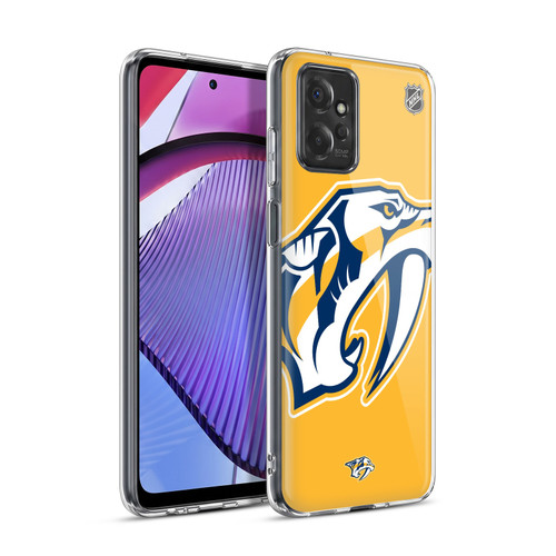 NHL Nashville Predators Oversized Soft Gel Case for Motorola Moto G Power (2023)