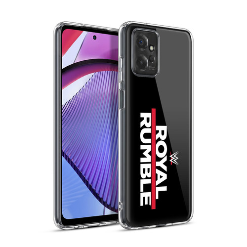 WWE TV Program Logo Royal Rumble Soft Gel Case for Motorola Moto G Power (2023)
