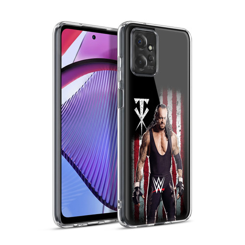WWE American Flag Superstars Undertaker Soft Gel Case for Motorola Moto G Power (2023)