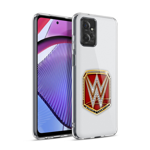 WWE Title Belts RAW Women's Champion Soft Gel Case for Motorola Moto G Power (2023)