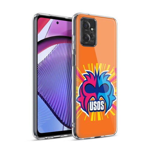 WWE The Usos Play Hard In The Paint Soft Gel Case for Motorola Moto G Power (2023)