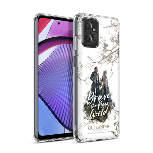 Outlander Composed Graphics Brave The New World Soft Gel Case for Motorola Moto G Power (2023)