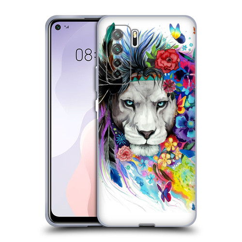 Pixie Cold Cats King Of The Lions Soft Gel Case for Huawei Nova 7 SE/P40 Lite 5G