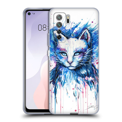 Pixie Cold Cats Space Soft Gel Case for Huawei Nova 7 SE/P40 Lite 5G