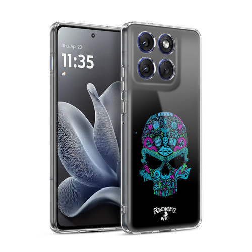 Alchemy Gothic Skull Toil N Trouble Soft Gel Case for Motorola Edge 70