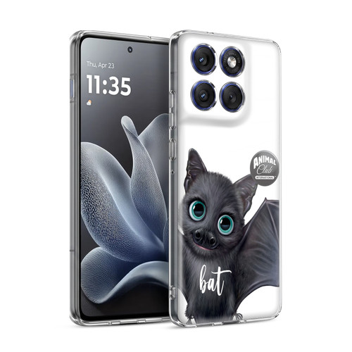 Animal Club International Faces Bat Soft Gel Case for Motorola Edge 70