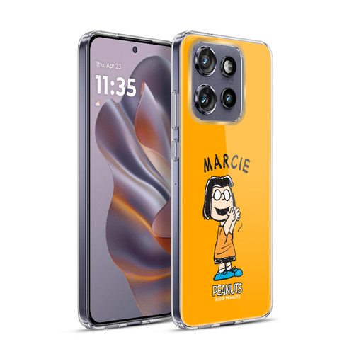 Peanuts Characters Marcie Soft Gel Case for Motorola Edge 50 Neo