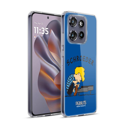 Peanuts Characters Schroeder Soft Gel Case for Motorola Edge 50 Neo