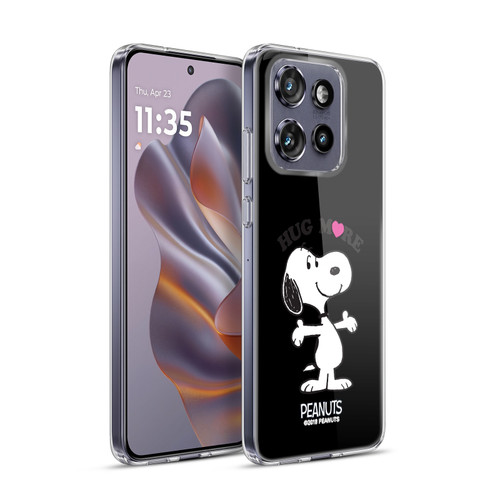 Peanuts Snoopy Hug More Soft Gel Case for Motorola Edge 50 Neo
