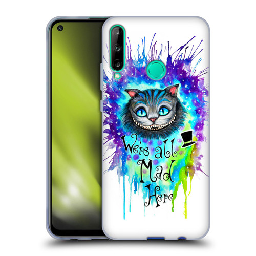 Pixie Cold Cats We Are All Mad Here Soft Gel Case for Huawei P40 lite E