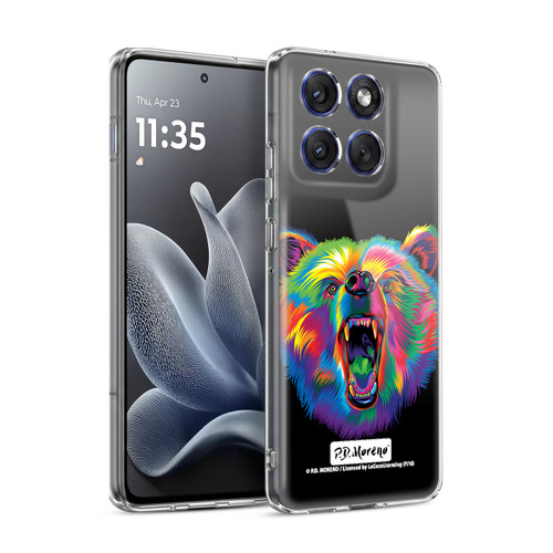 P.D. Moreno Animals Bear Soft Gel Case for Motorola Edge 70