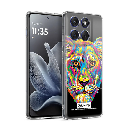 P.D. Moreno Animals Lioness Soft Gel Case for Motorola Edge 70