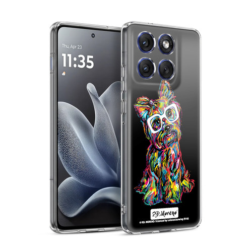 P.D. Moreno Dogs Yorkie Soft Gel Case for Motorola Edge 70