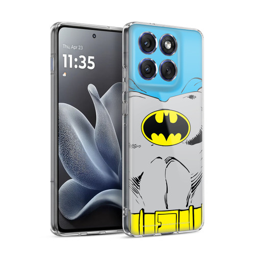Batman DC Comics Logos Classic Costume Soft Gel Case for Motorola Edge 70