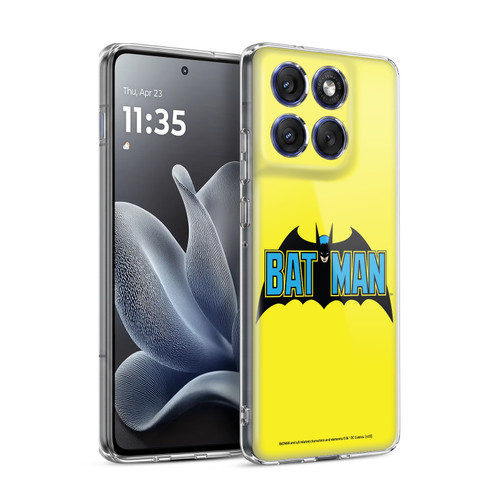 Batman DC Comics Logos Classic 2 Soft Gel Case for Motorola Edge 70