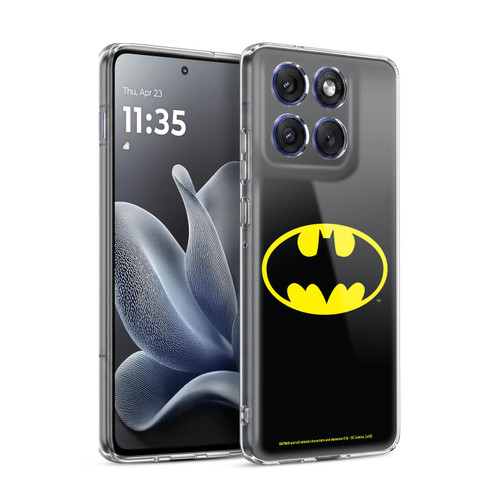 Batman DC Comics Logos Classic Soft Gel Case for Motorola Edge 70