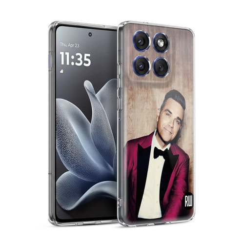 Robbie Williams Calendar Magenta Tux Soft Gel Case for Motorola Edge 70