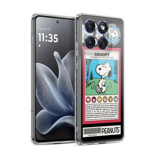Peanuts Trends Snoopy Card Soft Gel Case for Motorola Edge 70