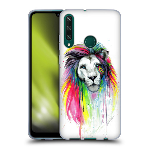 Pixie Cold Cats Rainbow Mane Soft Gel Case for Huawei Y6p