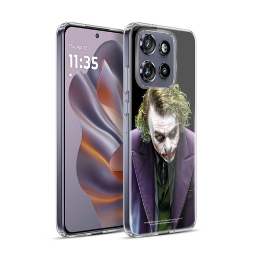 The Dark Knight Character Art Joker Soft Gel Case for Motorola Edge 50 Neo