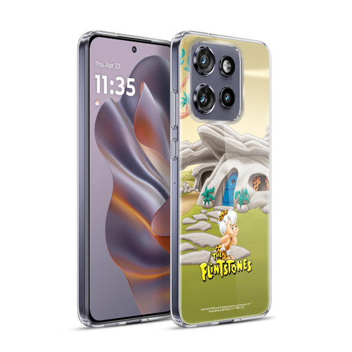 The Flintstones Characters Bambam Rubble Soft Gel Case for Motorola Edge 50 Neo