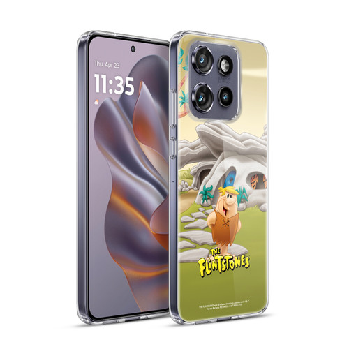 The Flintstones Characters Barney Rubble Soft Gel Case for Motorola Edge 50 Neo
