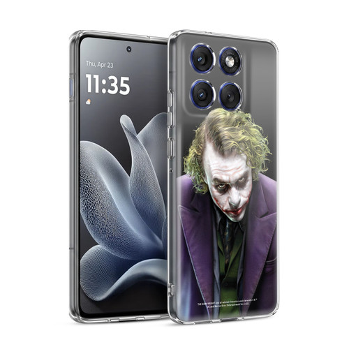 The Dark Knight Character Art Joker Soft Gel Case for Motorola Edge 70