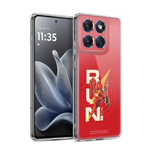 The Flash 2023 Graphics Barry Allen Run Soft Gel Case for Motorola Edge 70