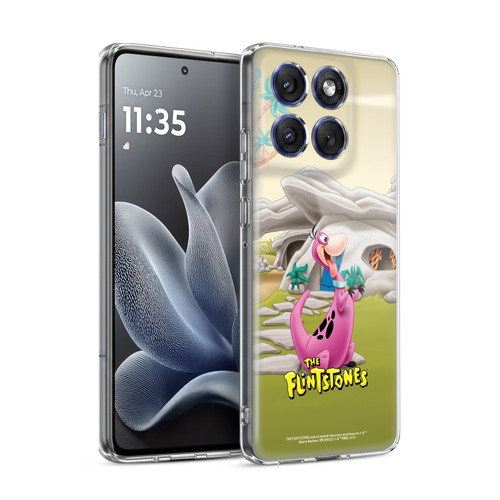 The Flintstones Characters Dino Soft Gel Case for Motorola Edge 70