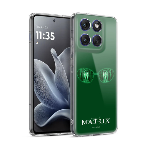 The Matrix Key Art Glass Soft Gel Case for Motorola Edge 70