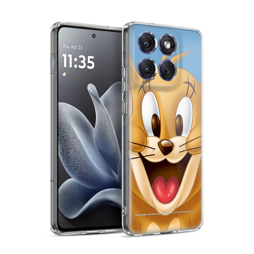 Tom and Jerry Full Face Jerry Soft Gel Case for Motorola Edge 70