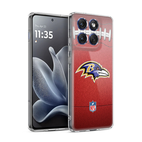 NFL Baltimore Ravens Graphics Football Soft Gel Case for Motorola Edge 70