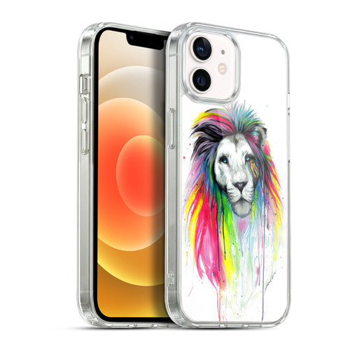Pixie Cold Cats Rainbow Mane Soft Gel Case for Apple iPhone 12 / iPhone 12 Pro & MagSafe