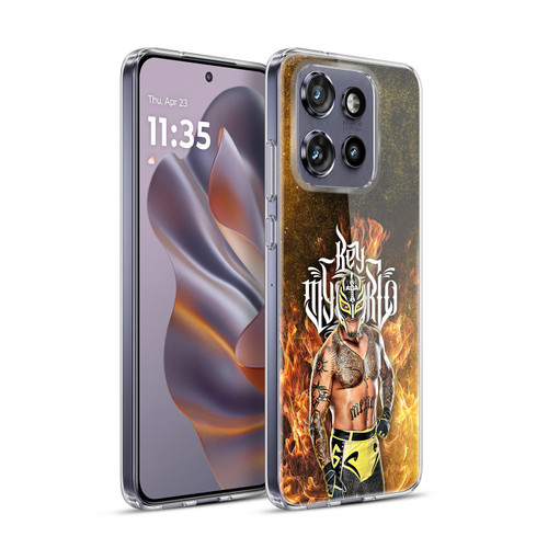 WWE Rey Mysterio Portrait Soft Gel Case for Motorola Edge 50 Neo