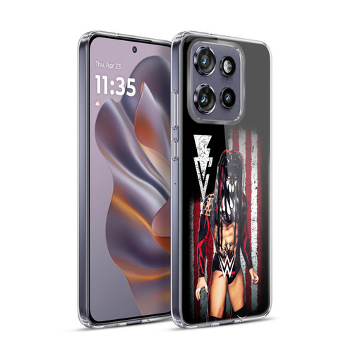 WWE American Flag Superstars Finn Bálor Soft Gel Case for Motorola Edge 50 Neo