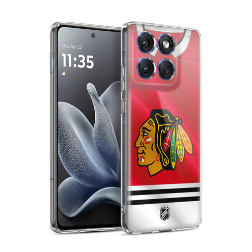 NHL Chicago Blackhawks Jersey Soft Gel Case for Motorola Edge 70
