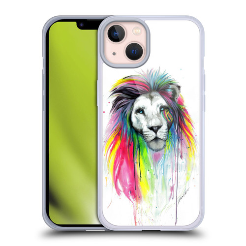 Pixie Cold Cats Rainbow Mane Soft Gel Case for Apple iPhone 13