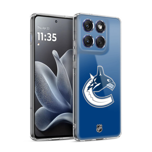 NHL Vancouver Canucks Plain Soft Gel Case for Motorola Edge 70