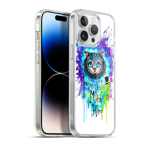 Pixie Cold Cats We Are All Mad Here Soft Gel Case for Apple iPhone 13 Pro Max & MagSafe