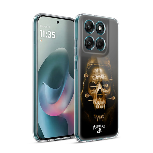 Alchemy Gothic Skull Death Fetish Soft Gel Case for Motorola Moto G77