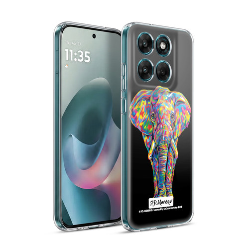 P.D. Moreno Animals Elephant Soft Gel Case for Motorola Moto G77
