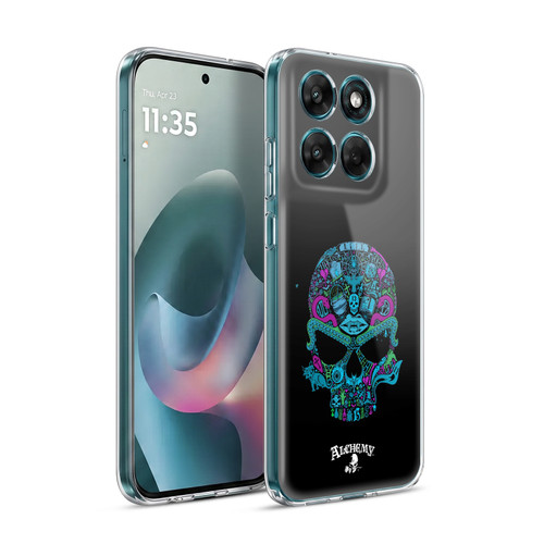 Alchemy Gothic Skull Toil N Trouble Soft Gel Case for Motorola Moto G77