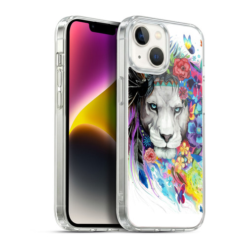 Pixie Cold Cats King Of The Lions Soft Gel Case for Apple iPhone 14