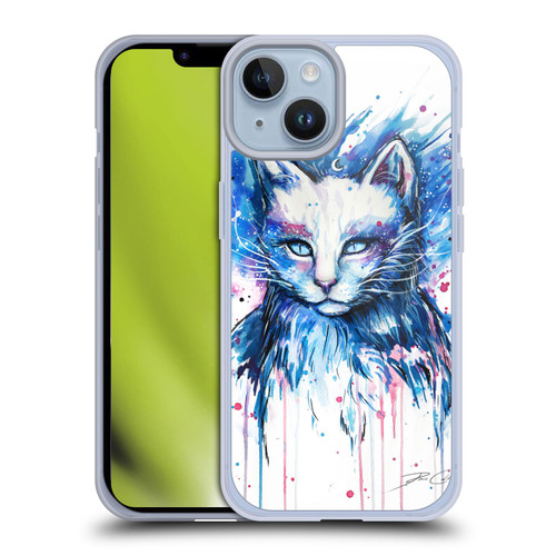 Pixie Cold Cats Space Soft Gel Case for Apple iPhone 14