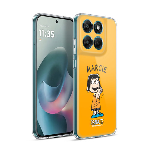 Peanuts Characters Marcie Soft Gel Case for Motorola Moto G77